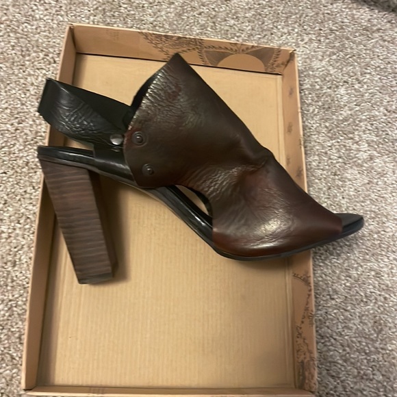 NWT Free People size 11 heel bootie open toe - Picture 2 of 6